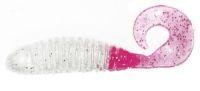 Приманка Wooly Curltail 2" prl/pk silver flake 241 Pradco Yum