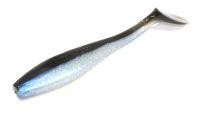 Приманка Zander Pro Shad 100 Black n Snow Fox Rage