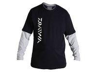 Толстовка Long Sleeve Black-Grey XXL Daiwa