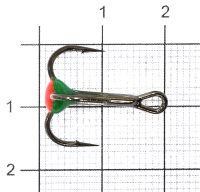 Тройник Mustad с каплей №6 GR