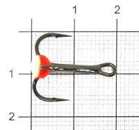 Тройник Mustad с каплей №6 RF