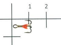 Тройник для приманок LJ с каплей 14/RF Lucky John