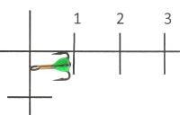 Тройник для приманок LJ с каплей 16/G Lucky John