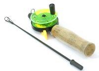 Удочка зимняя TROUT PRO Ice Master мал шп рук пробка дл с шест QL-106A(D24)