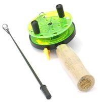 Удочка зимняя TROUT PRO Ice Master бол шп рук пробка длин с шест QL-204( D24)