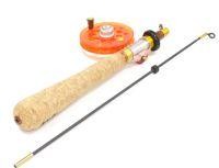 Удочка зимняя Хардкор XL леворукая красная Артуда