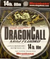 Флюорокарбон Dragoncall Mild Fluoro 80м 0,235мм Megabass