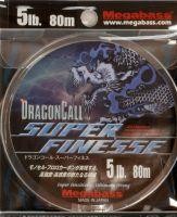 Флюорокарбон Dragoncall Super Finesse 80м 0,185мм Megabass