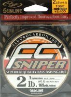 Флюорокарбон FC Sniper HG 150м 0,128мм Sunline