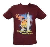 Футболка от Константина Кузьмина р. M, бордовый Константин Кузьмин