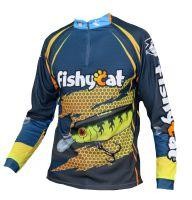 Футболка с длинным рукавом Tomcat Style Dark Blue T-Shirt M Fishycat