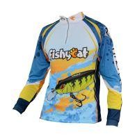 Футболка с длинным рукавом Tomcat Style Light Blue T-Shirt XL Fishycat