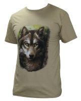 Футболка с рисунком "Волк" XXXL Мир футболок