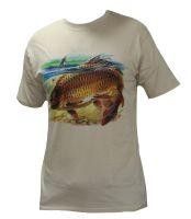 Футболка с рисунком "Сазан" L Мир футболок