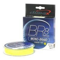 Шнур BR8 Mono-Braid 135м 0.18мм желтый Climax
