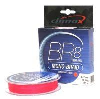 Шнур BR8 Mono-Braid 135м 0.18мм красный Climax