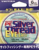 Шнур Braided PE Silver Thread Eye Catch 150м 0.3 Unitika