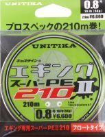 Шнур Castline Enging Super PE II 210м 0.6 Unitika