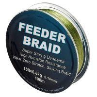 Шнур Feeder braid Olive Green 100м 0.10мм Sufix