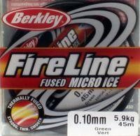 Шнур FireLine Micro Ice Green 45м 0,10мм Berkley