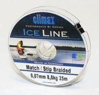 Шнур Match/Stip Braided Ice 25м 0.16мм Climax