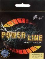 Шнур PowerLine Fl.Yellow 150м 0.18мм Stinger