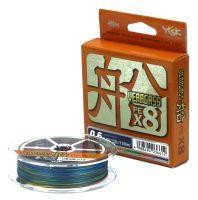 Шнур Veragass Hune 150м X8 0.8 16lb YGK