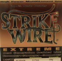 Шнур Wire Extreme 135м 0.17мм yellow STRIKE PRO