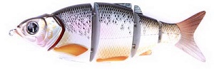 Воблер Izumi Shad Alive 5 section white fish 145 (SLOW SINKING) №2