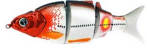 Воблер Izumi Shad Alive 5 section white fish 105 (SLOW SINKING) №26