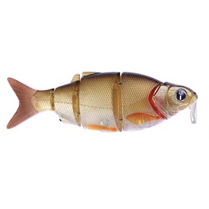 Воблер Izumi Shad Alive WITH LIP 5 section white fish 105 SD (FLOATING) №8