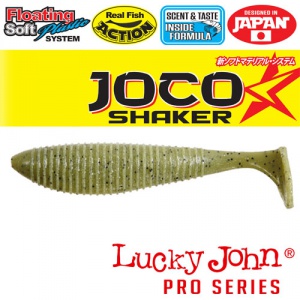 Виброхвосты съедобные плавающие LJ Pro Series JOCO SHAKER 06,35/F01 6шт.