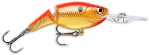 Воблер суспендер Rapala Jointed Shad Rap GFR 40 мм