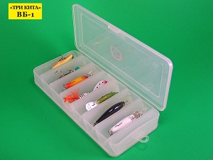 Коробочка для воблеров и балансиров Idea Fisher ВБ-1 2-х стор.