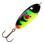 Блесна Kuusamo Monni 70/22, (бусинка) BL/GR/Fye-S