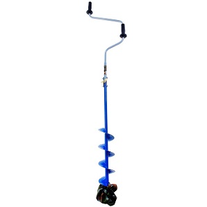 Ледобур NERO-130 L(шнека)-0.5м, L(транс.)-0.88м, L(бурения)-1.1м, m-2.3кг