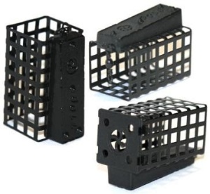 Кормушка LimanFish Feeder ЛИМАН квадратная крашенная с дном 80 гр.