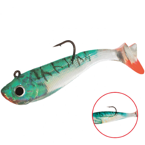 Виброхвост \"Crystal Fish\" WXH-50-10см/113 оснащенный (1уп.-2) (WXH-50-10CM-113)