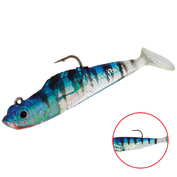 Виброхвост \"Crystal Fish\" WXH-54-10см/ 41 оснащенный (1уп.-2) (WXH-54-10CM-41)