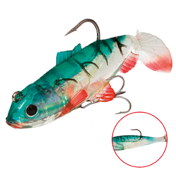 Виброхвост \"Crystal Fish\" WXH-63- 6см/113 оснащенный (1уп.-2) (WXH-63-6CM-113)