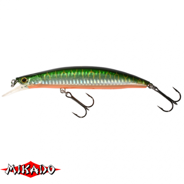 Арт.PWF-SM-12F-14 Воблер \"Mikado\" SHALLOW MINNOW 12cm/14 - плавающий (22,0г /до 1,8м) (PWF-SM-12F-14)