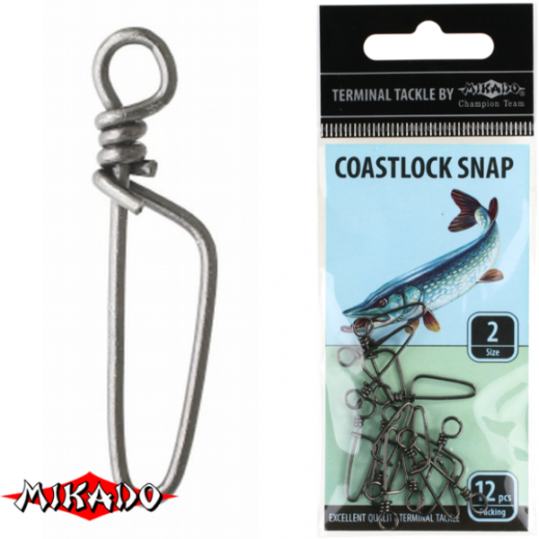 AMA01-806-2 Застёжка Coastlock Snap BN №2  (AMA01-806-2)