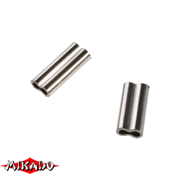Арт.ZG-11-18-0.7x1.5 Трубка обжимная двойная X-Plode \"Mikado\" (уп.12 )0,7*1,5*6mm  (ZG11-18-0.7X1.5)