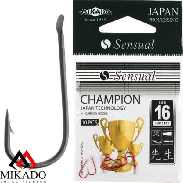 *Крючки \" Mikado - SENSUAL - CHAMPION \"  (HS-CHAMPION)