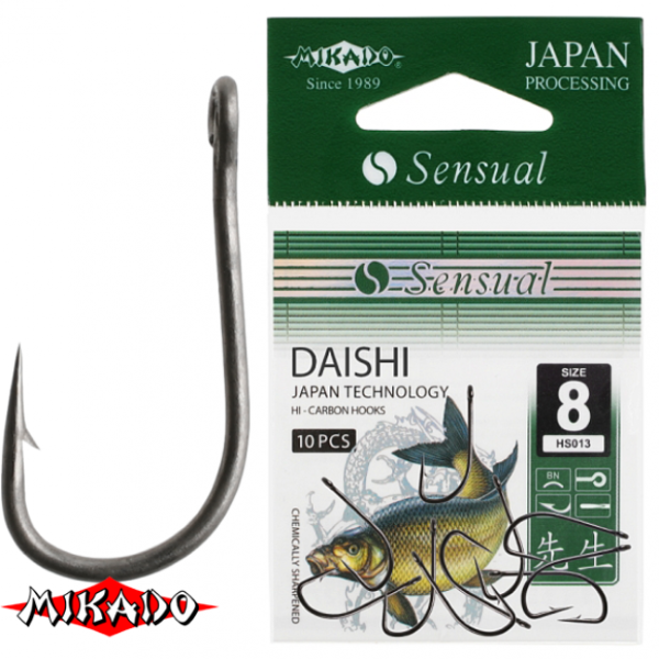 *Крючки \" Mikado - SENSUAL - DAISHI \" (с ушком)  (HS-DAISHI)
