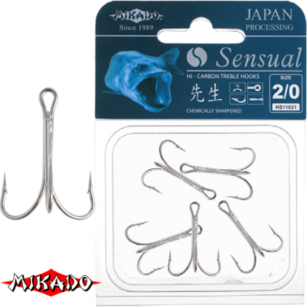 Арт.HS11031 № 1/0 BN Тройник \"Mikado\" SENSUAL-SEA (уп.= 6) (HS11031-1/0)