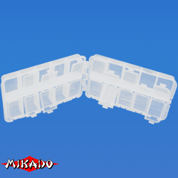 Арт.UABM-013 Коробка рыболова \"Mikado\" ( 16,2 х 9,6 х 4,2 см ) (UABM-013)