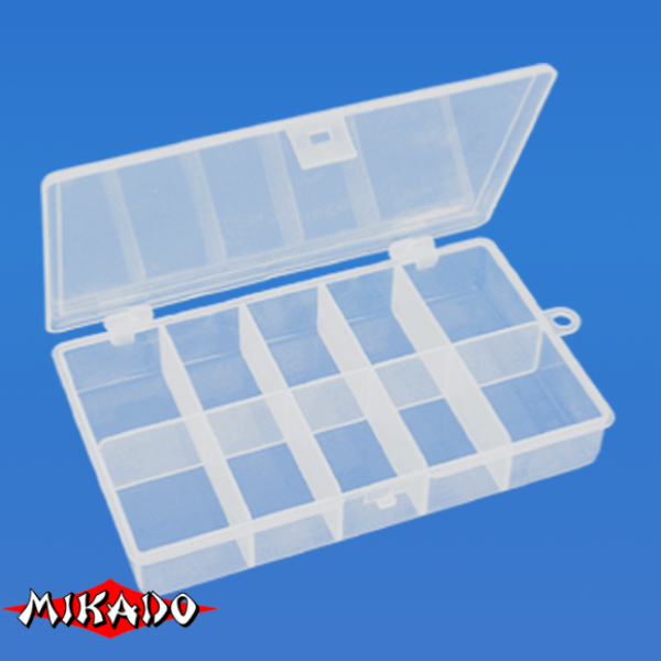Арт.UABM-020 Коробка рыболова \"Mikado\" ( 18,0 х 10,9 х 3,0 см ) (ABM-020)