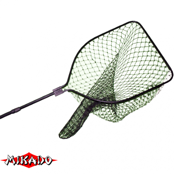 Арт.S2-LU60253 Подсачник карповый \"Mikado\" (черный) 2,5м (S2-LU60253)