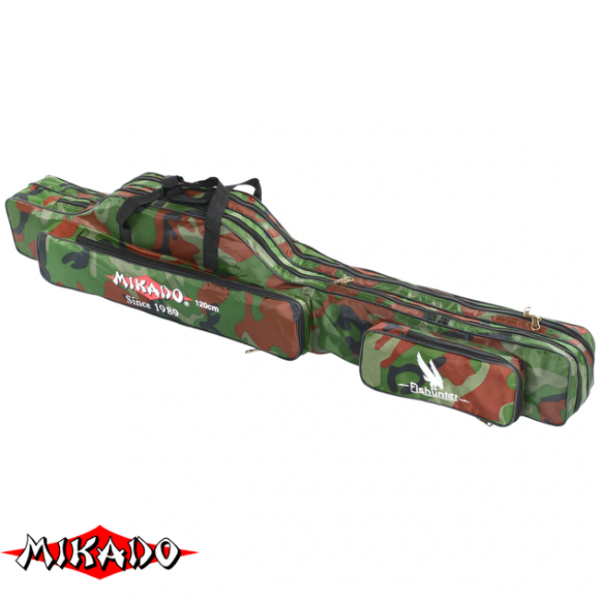 Арт.UWD-04202C-120 Чехол для удилищ\"Mikado\" камуфляж, 2-секц., 120см (UWD-04202C-120)